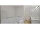 Bathroom with a soaking tub, and a walk-in shower at 1735 Peachtree Ne St # 227, Atlanta, GA 30309