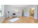 Comfortable bedroom featuring plenty of natural light and hardwood flooring at 642 Austin Se Dr, Smyrna, GA 30082