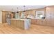 Spacious kitchen with custom cabinets, granite countertops, and stainless steel appliances at 642 Austin Se Dr, Smyrna, GA 30082