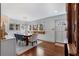 Bright dining room with hardwood floors, chandelier, and lots of natural light at 2858 Skyland Ne Dr, Brookhaven, GA 30341