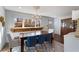 Inviting dining area featuring hardwood floors, stylish seating, and natural light at 2858 Skyland Ne Dr, Brookhaven, GA 30341