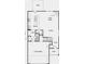 Floor plan showcasing the layout of the first floor at 203 Groveton Ct, Euharlee, GA 30145