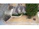 Overhead view of property showcasing the home's architecture, landscaping, and street at 3402 Blaisdell Rd, Buford, GA 30519