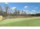 Wide shot of the large backyard at 362 Rock View Ln, Covington, GA 30016