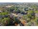 Wide aerial shot of a home in a serene, wooded residential community at 824 Cinderella Way, Decatur, GA 30033