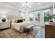 Bright bedroom with neutral tones, large windows, and stylish furnishings creating a serene retreat at 315 Chiswick Cir # 38, Alpharetta, GA 30009