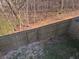 View of backyard with wooden fence bordering the property, offering privacy at 2256 Triple Crown Ln, Lithonia, GA 30058