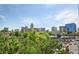 Scenic cityscape view featuring a skyline with mature trees in foreground, showcasing the vibrant urban environment at 625 Piedmont Ne Ave # 3028, Atlanta, GA 30308