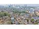 Aerial view of a neighborhood community with views of the city at 1074 Fairway Ne Ests, Atlanta, GA 30319