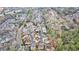 Aerial view of a neighborhood community at 1074 Fairway Ne Ests, Atlanta, GA 30319