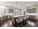 Beautiful Kitchen featuring ample counter space, large island, and gorgeous cabinetry at 1074 Fairway Ne Ests, Atlanta, GA 30319