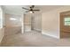 Bonus room with shelves, railing, and carpeted floor at 1748 Alvarado Sw Ter, Atlanta, GA 30310