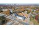 Aerial view of townhomes with a city skyline in the background at 310 Mcdonough Se Blvd # 101, Atlanta, GA 30315