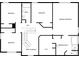 Upstairs floor plan showing bedrooms, bathrooms and stairs leading to the lower level at 4028 Elm Trace Dr, Loganville, GA 30052
