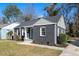Well-maintained gray brick house with a manicured lawn and a bright blue front door, complemented by contrasting trim at 1802 S Gordon Sw St, Atlanta, GA 30310