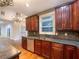 Kitchen features granite counters, tiled backsplash, and stainless steel appliances at 175 Stillwood Dr, Fayetteville, GA 30215