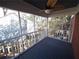 Relaxing screened porch with ceiling fan at 1191 Beechview Se Dr, Atlanta, GA 30316