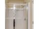 Bathroom featuring a glass enclosed shower and chrome fixtures at 4288 Buford Valley Way, Buford, GA 30518