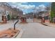 View of the gated entrance to the Chatham Village neighborhood at 4288 Buford Valley Way, Buford, GA 30518