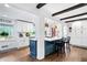 Charming kitchen with granite counters, an island with seating, and stainless appliances at 1405 Roper Rd, Canton, GA 30115
