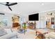 Comfortable living room with hardwood floors and an open layout, perfect for entertaining guests and cozy nights in at 1405 Roper Rd, Canton, GA 30115