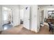 View of a hallway with multiple doorways leading to different rooms in the house at 207 Taylor Cir, Palmetto, GA 30268