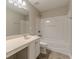 Bathroom featuring a tub-shower combo and vanity at 4310 Alysheba Dr, Fairburn, GA 30213