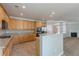 Modern kitchen featuring stainless steel appliances, granite countertops and cabinetry at 4310 Alysheba Dr, Fairburn, GA 30213