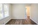 Clean bedroom with modern wood floors and bright natural light at 1826 Meadowglades Dr, Decatur, GA 30035