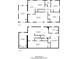 Floor plan illustrating the layout of both floors, including bedrooms, living areas, and bathrooms at 1826 Meadowglades Dr, Decatur, GA 30035