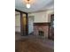 Cozy living room with hardwood floors and brick fireplace at 319 Kendrick Se Ave, Atlanta, GA 30315