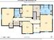 Floorplan of the 2nd floor displaying bedrooms, bathrooms, laundry, and den at 2715 Kaley Nw Ln, Kennesaw, GA 30152