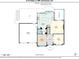 Layout of main floor showing kitchen, Gathering, living, dining, garage, and screened deck at 2715 Kaley Nw Ln, Kennesaw, GA 30152