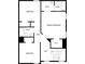 Upstairs floor plan featuring bedrooms, bathrooms, and a primary bedroom with a walk-in closet at 1090 Ohara Dr, Jonesboro, GA 30236