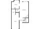 Downstairs floor plan includes a kitchen, living room, foyer, garage, and utility area at 1090 Ohara Dr, Jonesboro, GA 30236