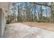 A view to a large backyard featuring privacy and a view of the house at 1145 Canal St, Decatur, GA 30032