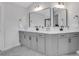 Spacious bathroom featuring double sinks with vanity at 2383 Colonial Ne Dr, Brookhaven, GA 30319