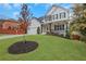 Attractive home featuring green lawn, and an attached two-car garage. The home has classic shuttered windows at 2383 Colonial Ne Dr, Brookhaven, GA 30319