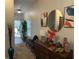 Cozy entryway decorated with stylish furniture, art, and a view of the front door at 1281 Rockfield Cir, Norcross, GA 30093