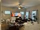 Spacious living room featuring a television, modern decor, and comfortable seating arrangement at 1281 Rockfield Cir, Norcross, GA 30093