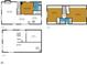 Floor plan showcasing layout of floors 1, 2, and 3 including basement, bedrooms, kitchen, and living room at 1780 Williams Cir, Cumming, GA 30041