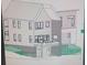 Architectural rendering reveals a modern home with a stone base, a balcony, and sleek siding at 1780 Williams Cir, Cumming, GA 30041
