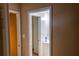 Bathroom with a white vanity and a well-lit mirror at 1159 Bowerie Chase, Powder Springs, GA 30127