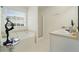 Bathroom featuring a soaking tub, shower, and modern vanity at 1710 River Mill Ne Trl, Conyers, GA 30012