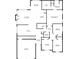 Floor plan of a home's main level featuring the primary bedroom and living spaces at 1710 River Mill Ne Trl, Conyers, GA 30012