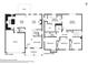 Detailed floor plan showcasing the layout of this two-story home with labeled rooms and measurements at 7783 Hansel Ln, Lithonia, GA 30058