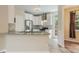 Modern kitchen featuring granite countertops, stainless steel appliances, and a breakfast bar at 240 Village Square Dr, Woodstock, GA 30188