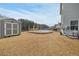 Spacious backyard with storage shed and an inviting inground pool at 388 Greighmoor Ct, Loganville, GA 30052