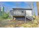 Back deck on a home with stairs leading to the backyard at 391 S Bend Se Ave, Atlanta, GA 30315