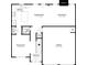 Layout showcasing the spacious kitchen, Gathering room, and garage dimensions at 4950 Summersun Dr, Morrow, GA 30260